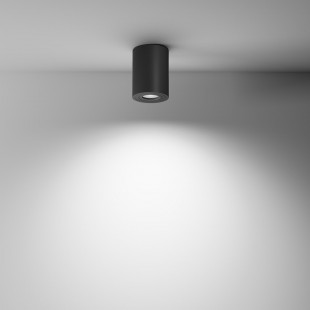 Lampa spot tuba Atom czarna Maytoni | Nowoczesne oświetlenie