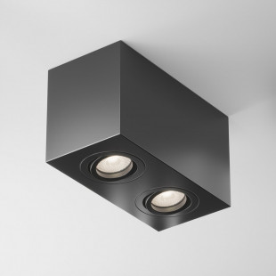 Lampa spot podwójna Atom czarna Maytoni | Oświetlenie LED