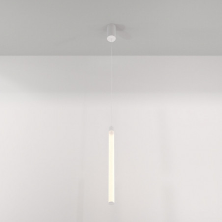 Lampa wisząca Ray LED biała Maytoni | Nowoczesny design