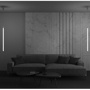 Lampa wisząca Ray LED biała Maytoni | Nowoczesny design