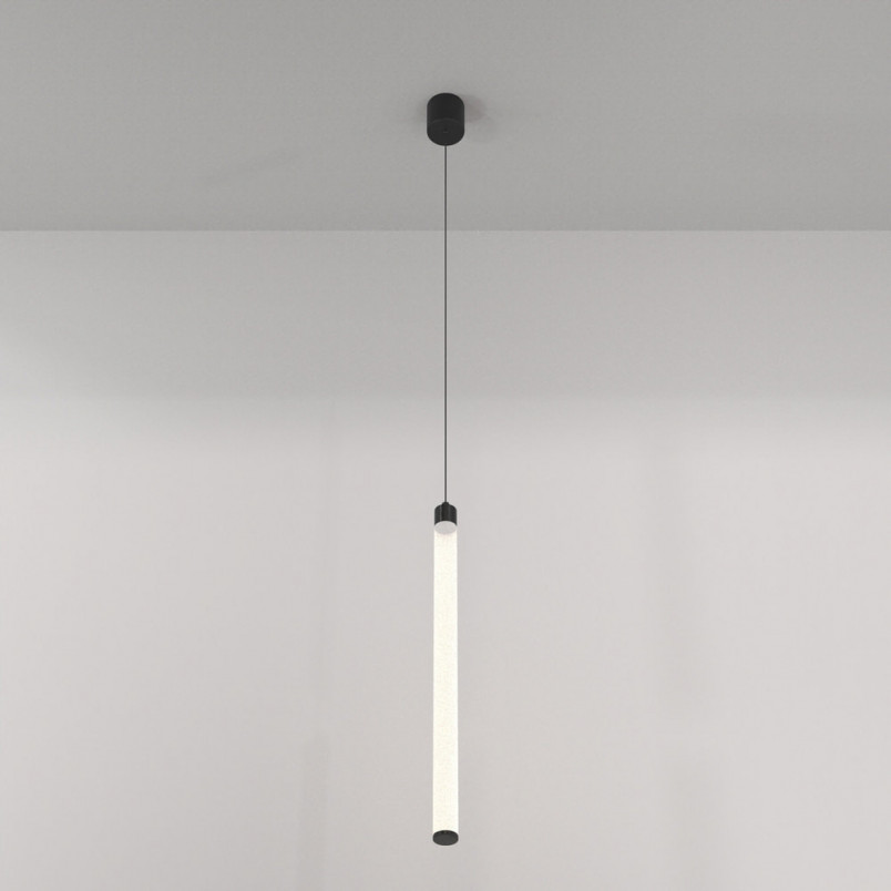 Lampa wisząca Ray LED czarna Maytoni | Nowoczesne oświetlenie