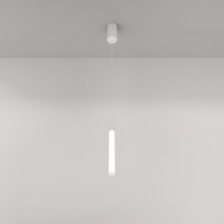 Lampa wisząca Ray LED biała Maytoni | Nowoczesny design