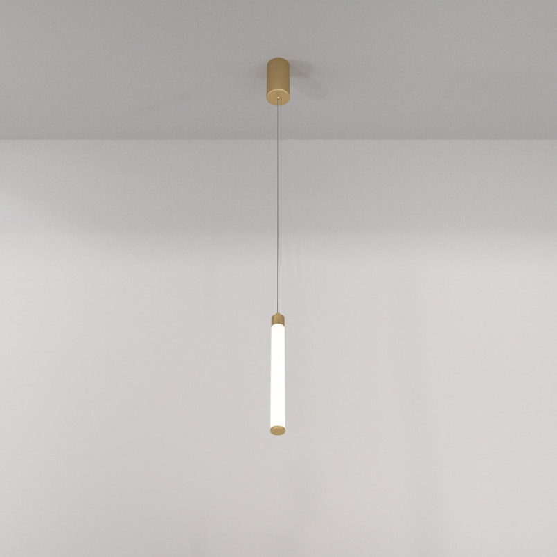 Lampa wisząca Ray LED złota - Maytoni | Nowoczesny design