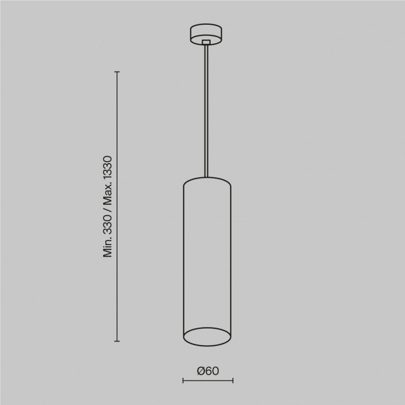 Lampa wisząca Shelby czarna Maytoni - nowoczesny design