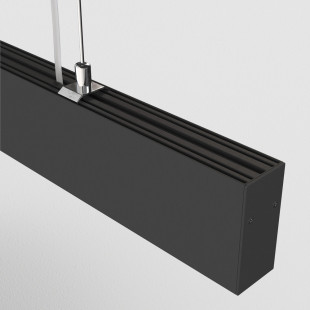 Lampa Points LED czarna Maytoni | Nowoczesna lampa wisząca