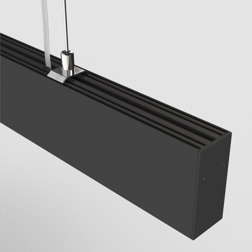 Lampa Points LED czarna Maytoni | Nowoczesna lampa wisząca