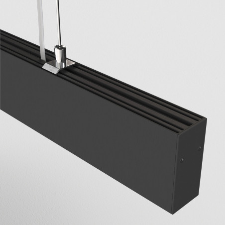 Lampa Points LED czarna Maytoni | Nowoczesna lampa wisząca
