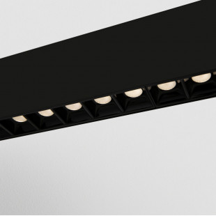 Lampa Points LED czarna Maytoni | Nowoczesna lampa wisząca