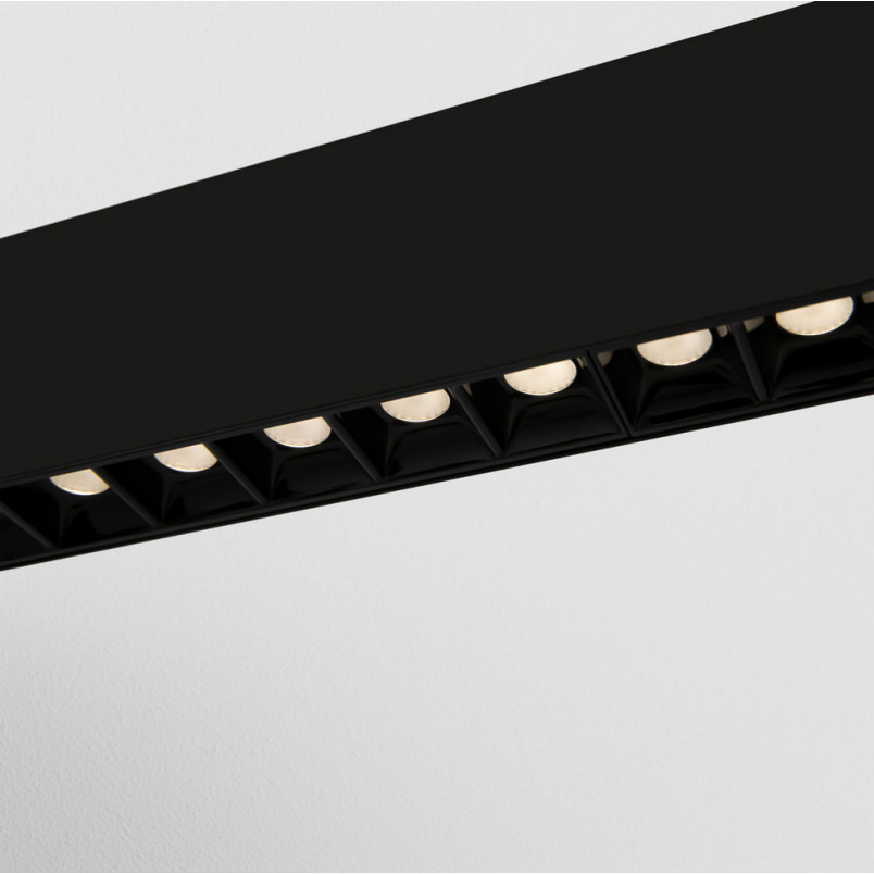 Lampa Points LED czarna Maytoni | Nowoczesna lampa wisząca