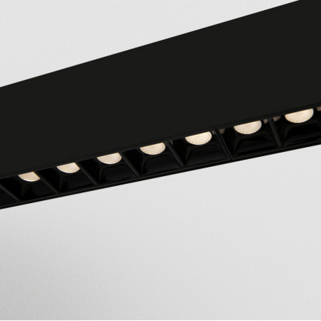 Lampa Points LED czarna Maytoni | Nowoczesna lampa wisząca