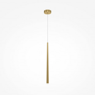 Lampa wisząca Cascade LED Maytoni - Nowoczesny design, mosiężny akcent