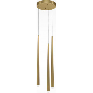 Lampa wisząca Cascade LED Maytoni | Mosiężna, Nowoczesna