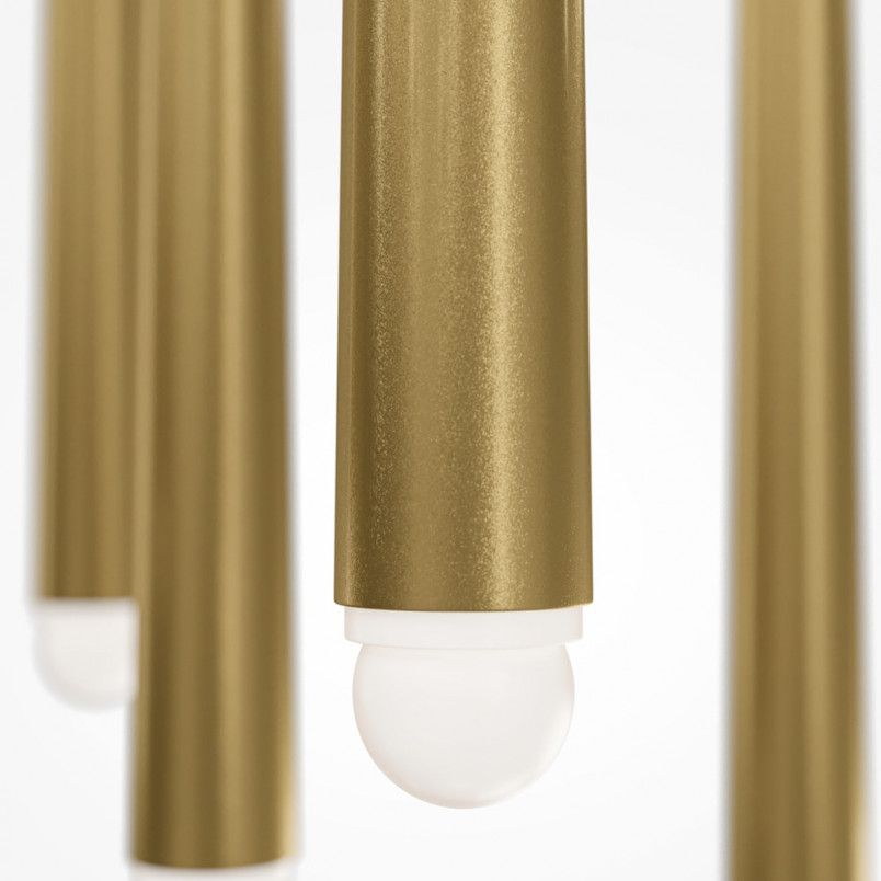 Lampa wisząca Cascade LED Maytoni | Mosiężna, Nowoczesna
