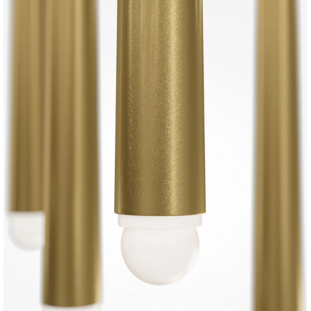 Lampa wisząca Cascade LED mosiężna Maytoni - Nowoczesny design