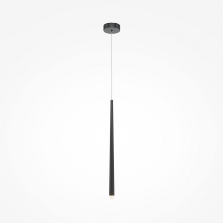 Lampa wisząca Cascade LED czarna Maytoni | Nowoczesny design