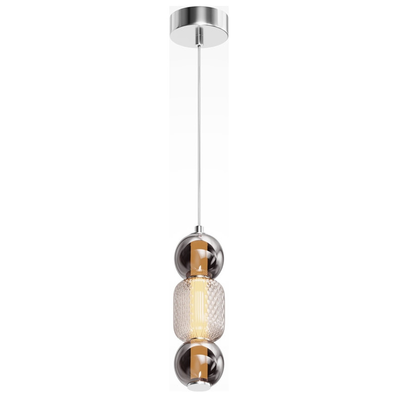 Lampa wisząca Drop LED Maytoni | Glamour, Chrom, Szkło