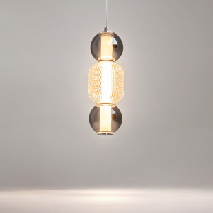 Lampa wisząca Drop LED Maytoni | Glamour, Chrom, Szkło