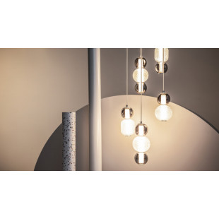 Lampa wisząca Drop LED Maytoni | Glamour, Chrom, Szkło