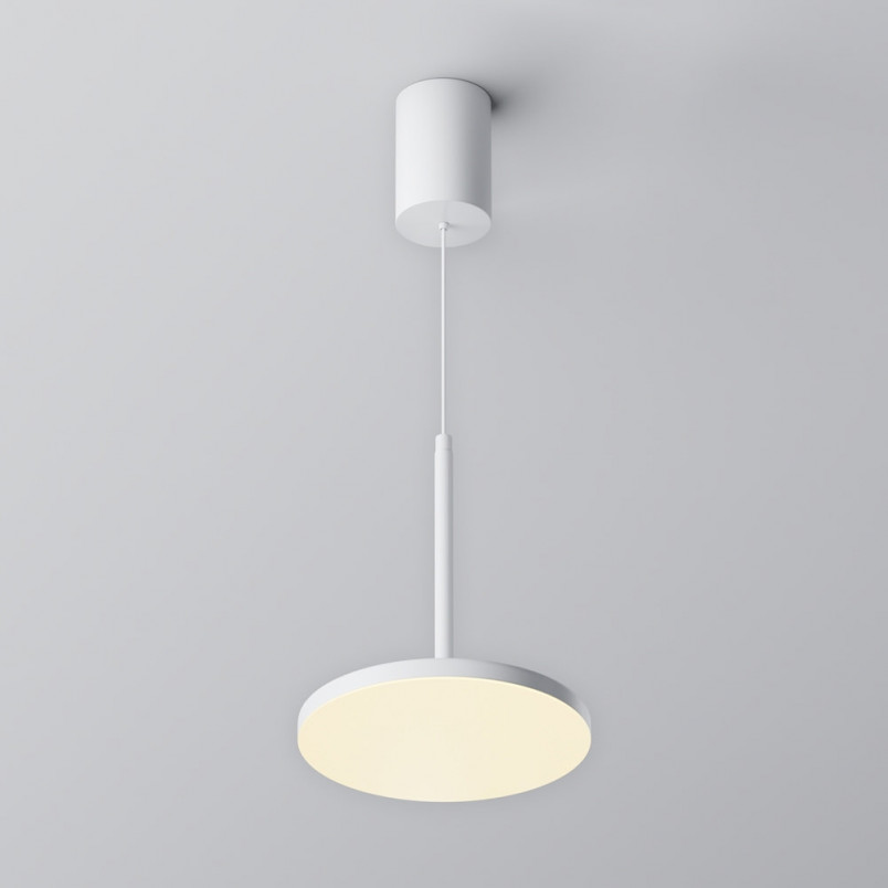 Lampa wisząca LED Plato biała Maytoni | Nowoczesny design