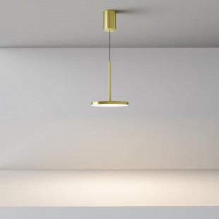Lampa wisząca Plato LED mosiężna Maytoni | Nowoczesny design