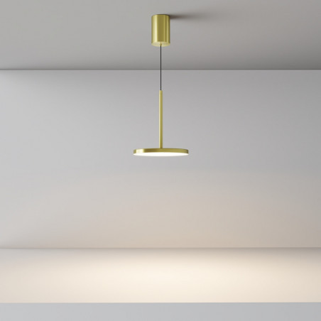 Lampa wisząca Plato LED mosiężna Maytoni | Nowoczesny design