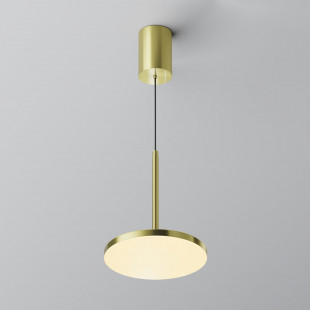 Lampa wisząca Plato LED mosiężna Maytoni | Nowoczesny design