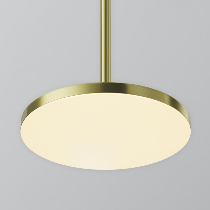 Lampa wisząca Plato LED mosiężna Maytoni | Nowoczesny design