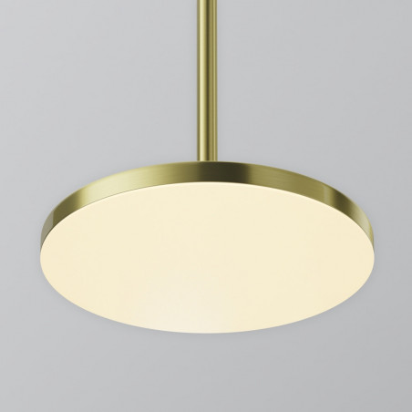 Lampa wisząca Plato LED mosiężna Maytoni | Nowoczesny design