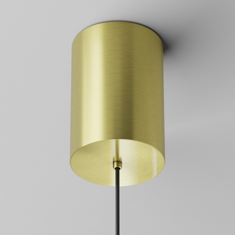 Lampa wisząca Plato LED mosiężna Maytoni | Nowoczesny design