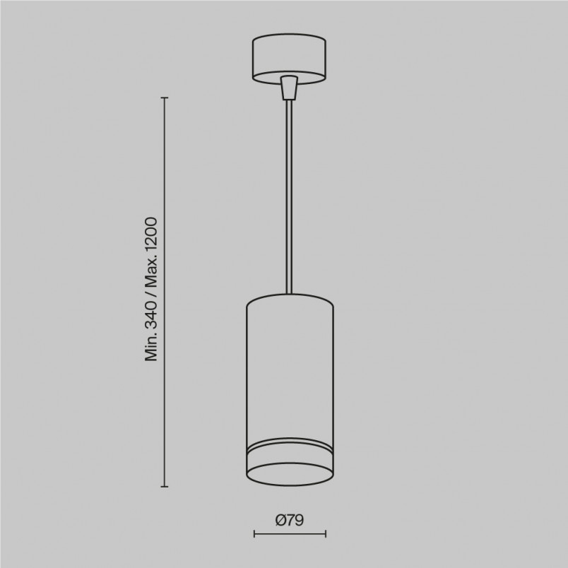 Lampa wisząca Orlo LED biała - Maytoni | Nowoczesne oświetlenie