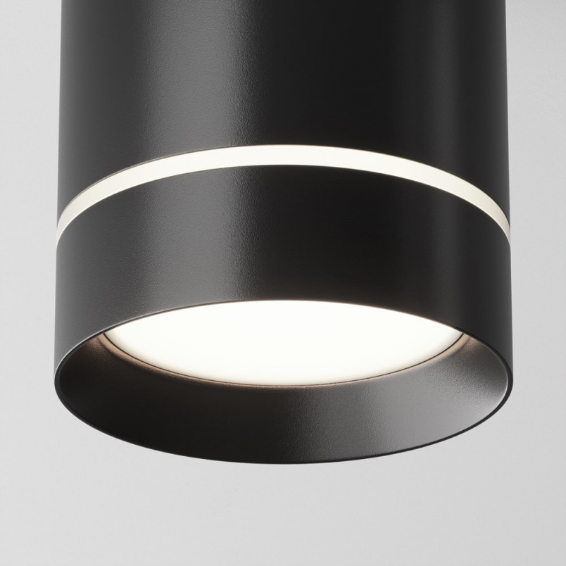 Lampa wisząca Orlo LED czarna - Maytoni | Nowoczesny design