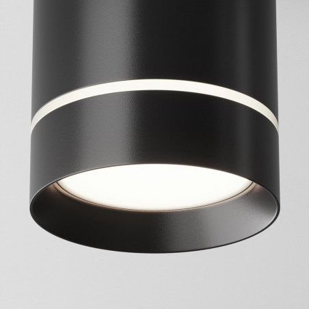 Lampa wisząca Orlo LED czarna - Maytoni | Nowoczesny design