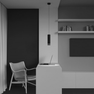 Lampa wisząca Orlo LED czarna - Maytoni | Nowoczesny design