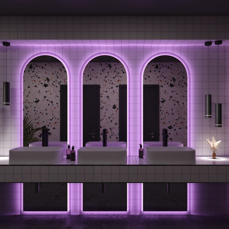 Lampa wisząca Orlo LED czarna - Maytoni | Nowoczesny design