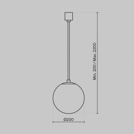 Lampa wisząca Luna LED Maytoni - nowoczesny design | Sklep z lampami
