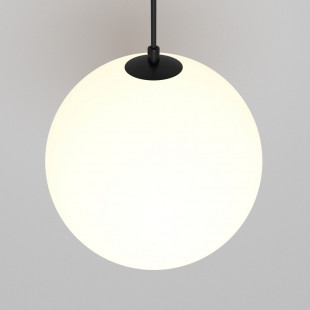 Lampa wisząca kula Luna LED 3000K 20cm biało-czarna Maytoni