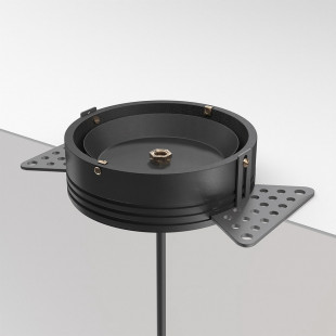 Lampa wisząca Luna LED Maytoni | Biało-czarna kula 10cm