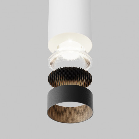 Lampa wisząca Focus LED biała Maytoni | Nowoczesny design