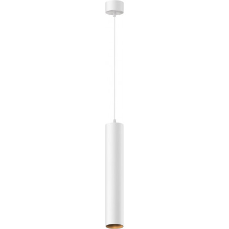 Lampa wisząca Focus LED biała Maytoni - nowoczesny design