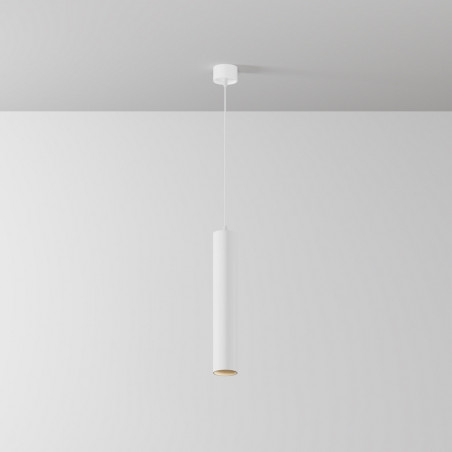 Lampa wisząca Focus LED biała Maytoni - nowoczesny design