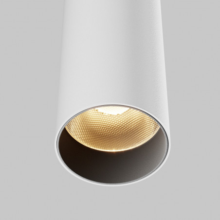 Lampa wisząca Focus LED biała Maytoni - nowoczesny design