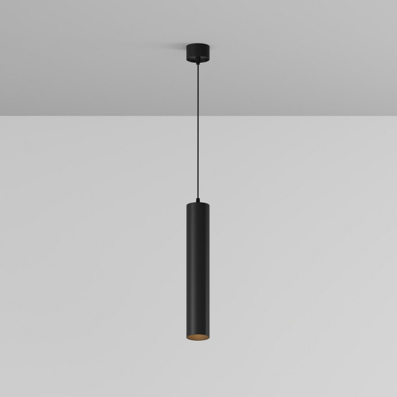 Lampa wisząca Focus LED czarna Maytoni | Sklep z lampami