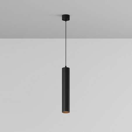 Lampa wisząca Focus LED czarna Maytoni | Sklep z lampami
