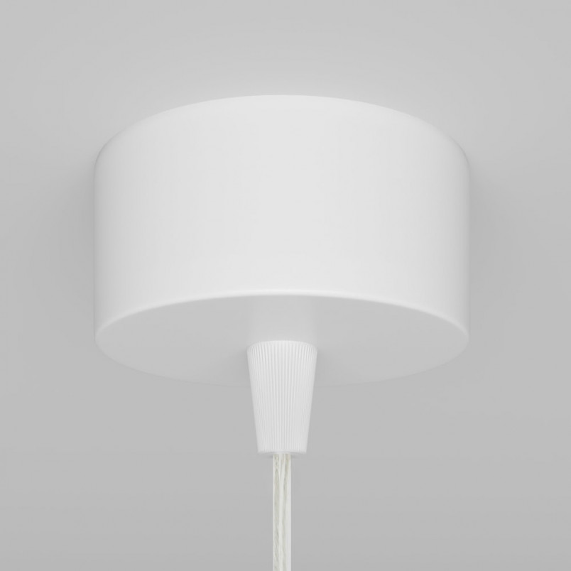 Lampa wisząca tuba Focus biała Maytoni | Sklep z lampami