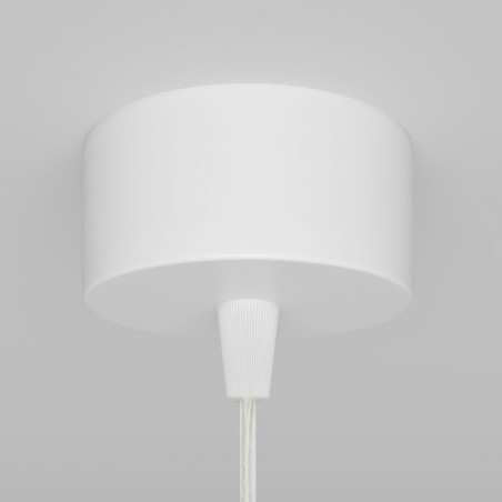 Lampa wisząca tuba Focus biała Maytoni | Sklep z lampami