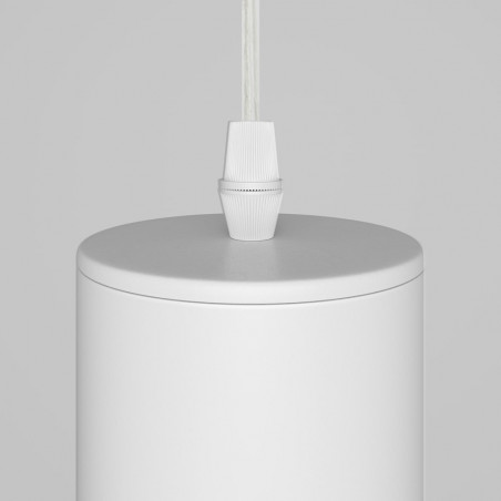 Lampa wisząca tuba Focus biała Maytoni | Sklep z lampami