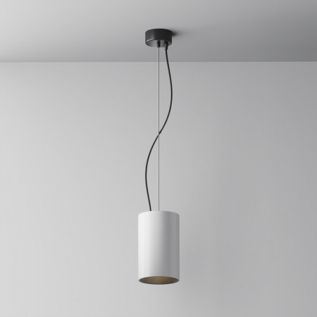 Lampa wisząca tuba Efir biała Maytoni | Sklep z lampami