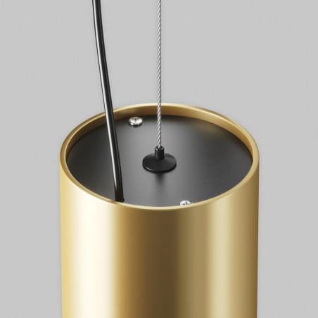 Lampa wisząca Efir Maytoni - Złote światło, elegancki design