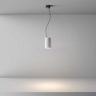 Lampa wisząca tuba Efir biała Maytoni | Nowoczesny design