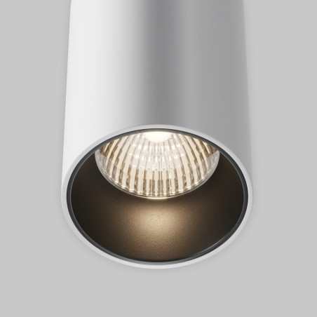 Lampa wisząca tuba Efir biała Maytoni | Nowoczesny design